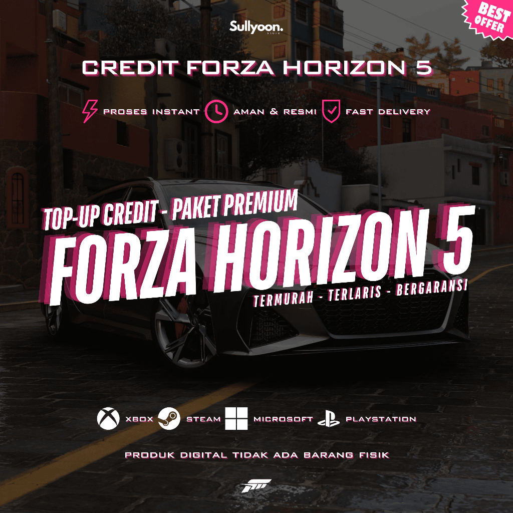 CR Credit Forza Horizon 5 ( Via Auction House ) - Software Gamer Premium
