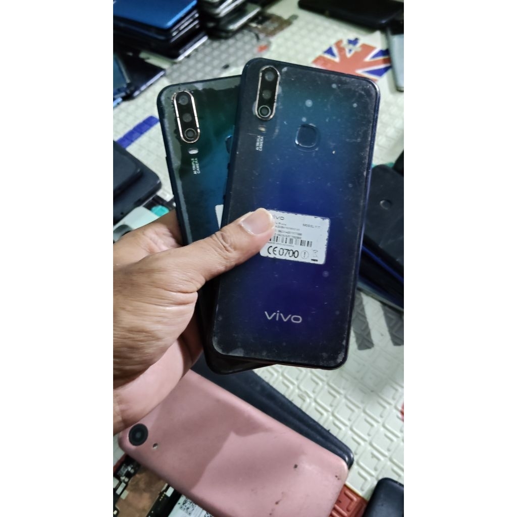Vivo Y17s Mesin Normal, Lcd minus, Fisik seadanya