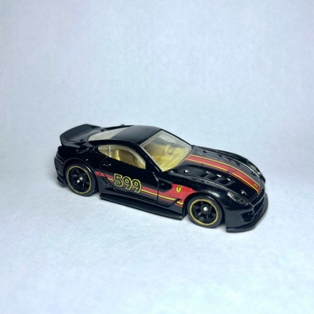 Hot Wheels Ferrari 599XX Speed Machines Hitam Loose