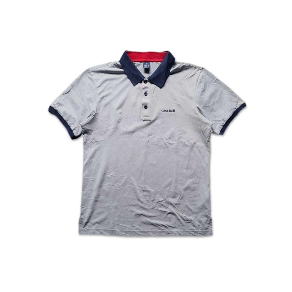 Kaos polo MONTBELL Lightweight Ukuran L