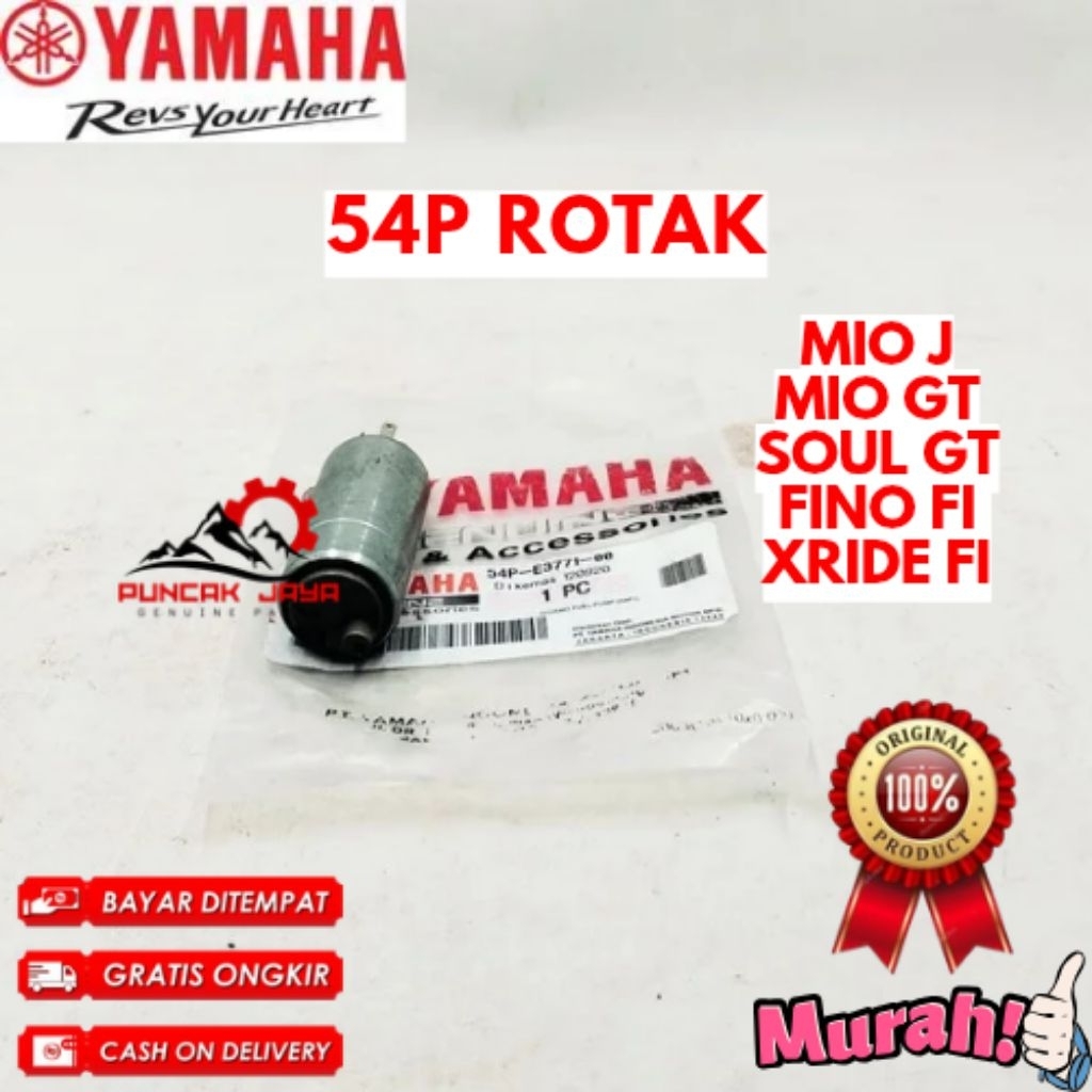 ROTAK ORIGINAL YAMAHA KODE 54P, ROTAK MIO J, ROTAK MIO GT, ROTAK SOUL GT, ROTAK FINO FI, ROTAK XRIDE