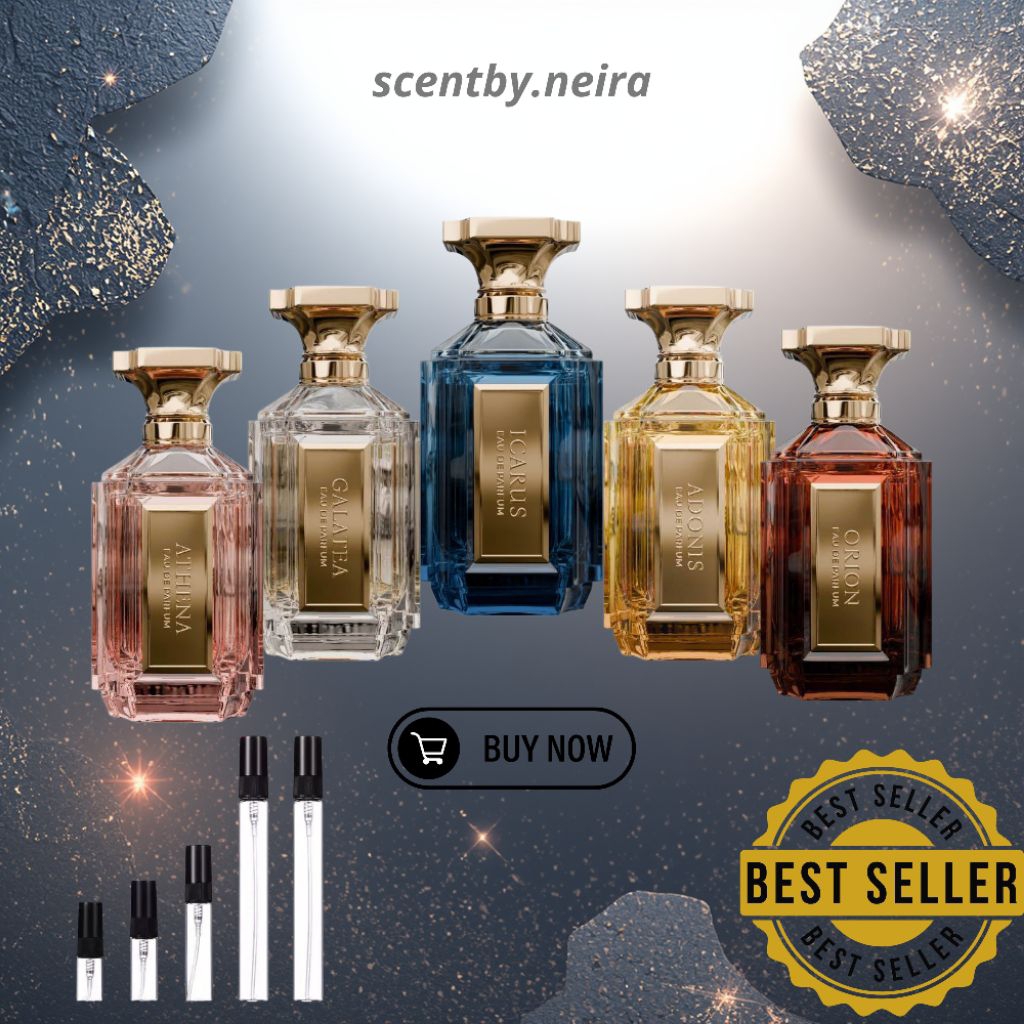 Decant Velixir Extrait De Parfum Varian Tahan Lama Pria Wanita | Best Variant Icarus/Galatea/Adonis/