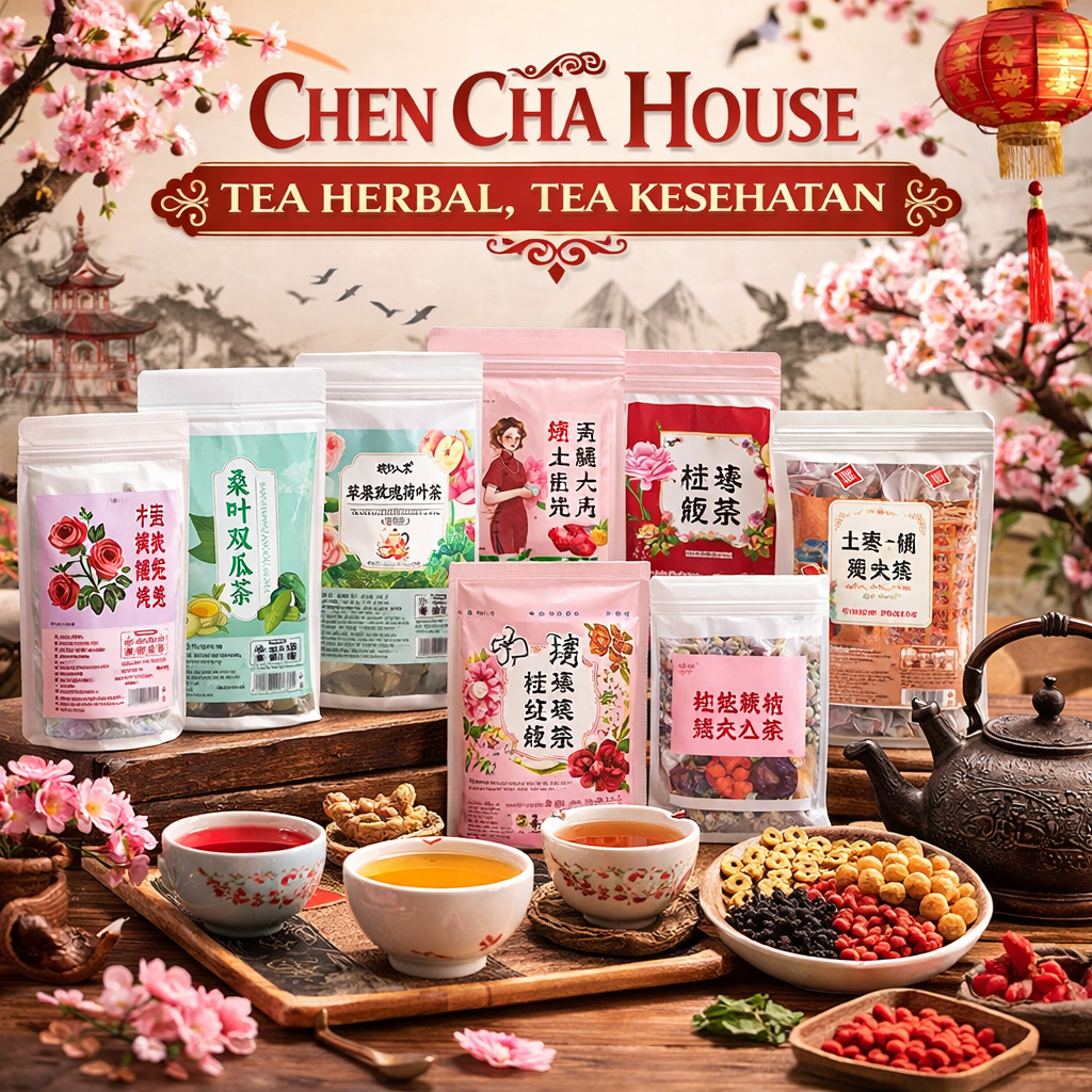 Paket Lengkap Chinese Tea Mix | Teh China Semua Varian (Green, Oolong, Pu Erh, Jasmine, dll) | Bundl