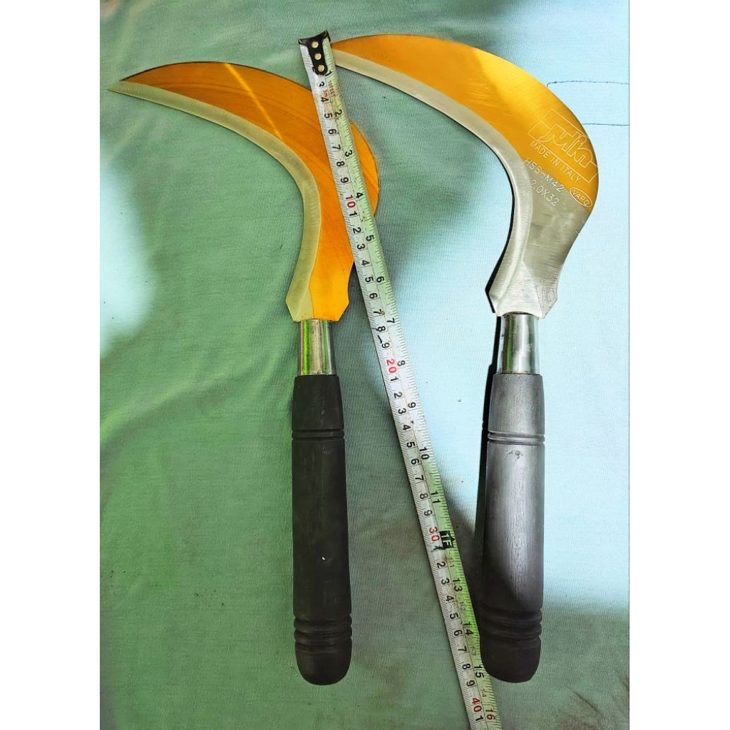 ARIT/SABIT RUMPUT BAHAN HSS JULIA M42 gold