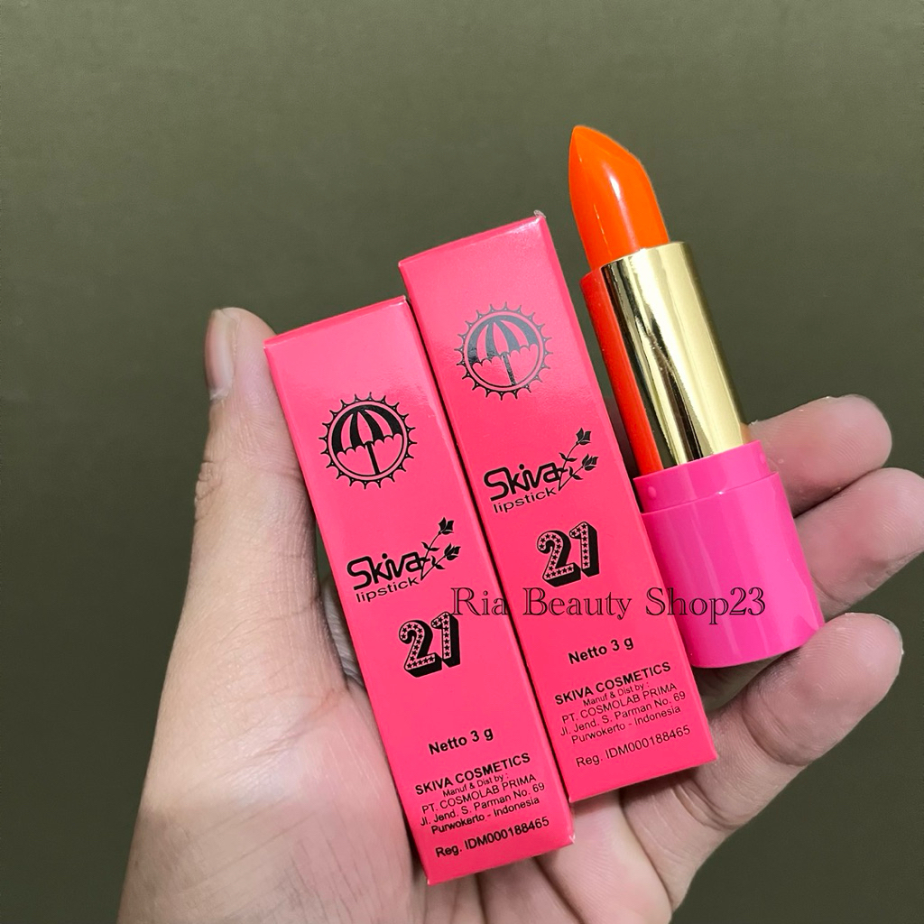 Lipstick Skiva 500 Ecer // Lipstik Skiva 21 Seri 500