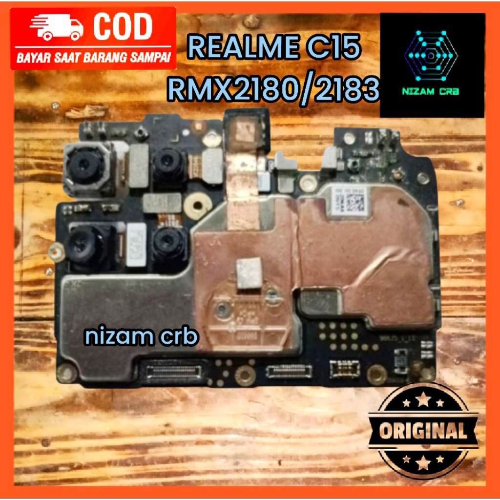 Mesin REALME C15 RMX2180 / RMX2183 Normal Original Bergaransi