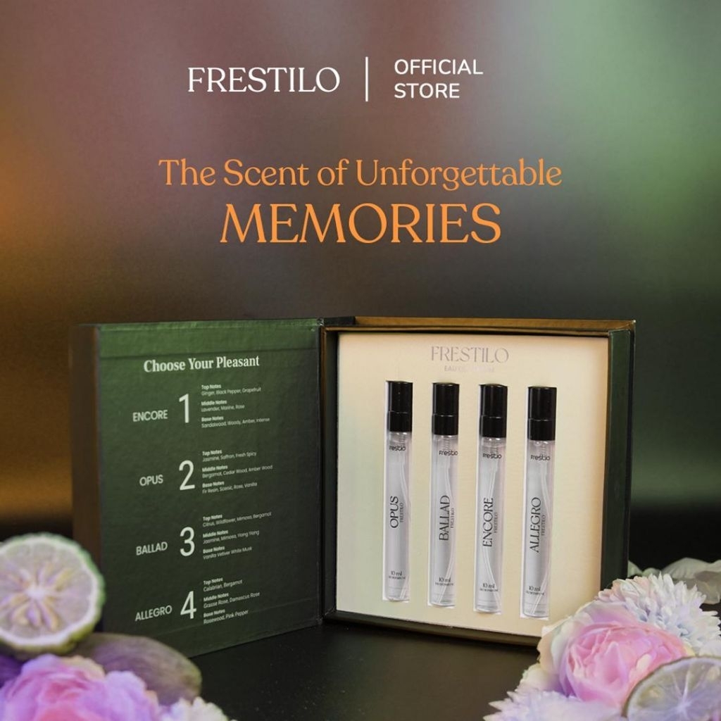 FRESTILO The Art of Scent - Parfume Set Isi 4