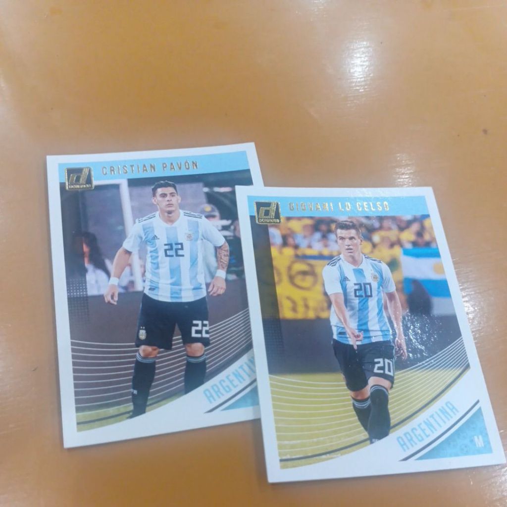 kartu bola panini Donruss 2018/2019 Argentina base card