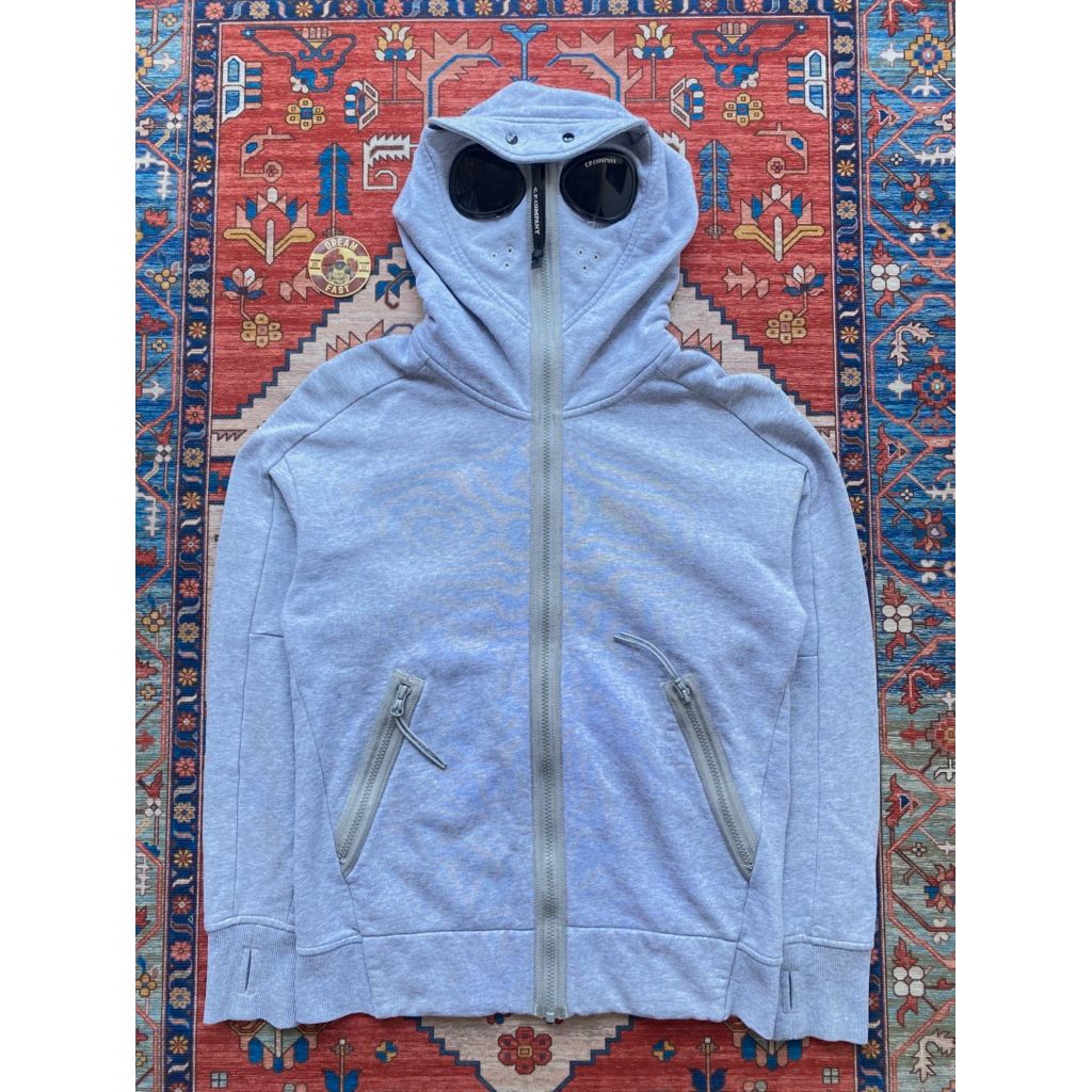 Zipper Hoodie Cp Company Explorer Grey