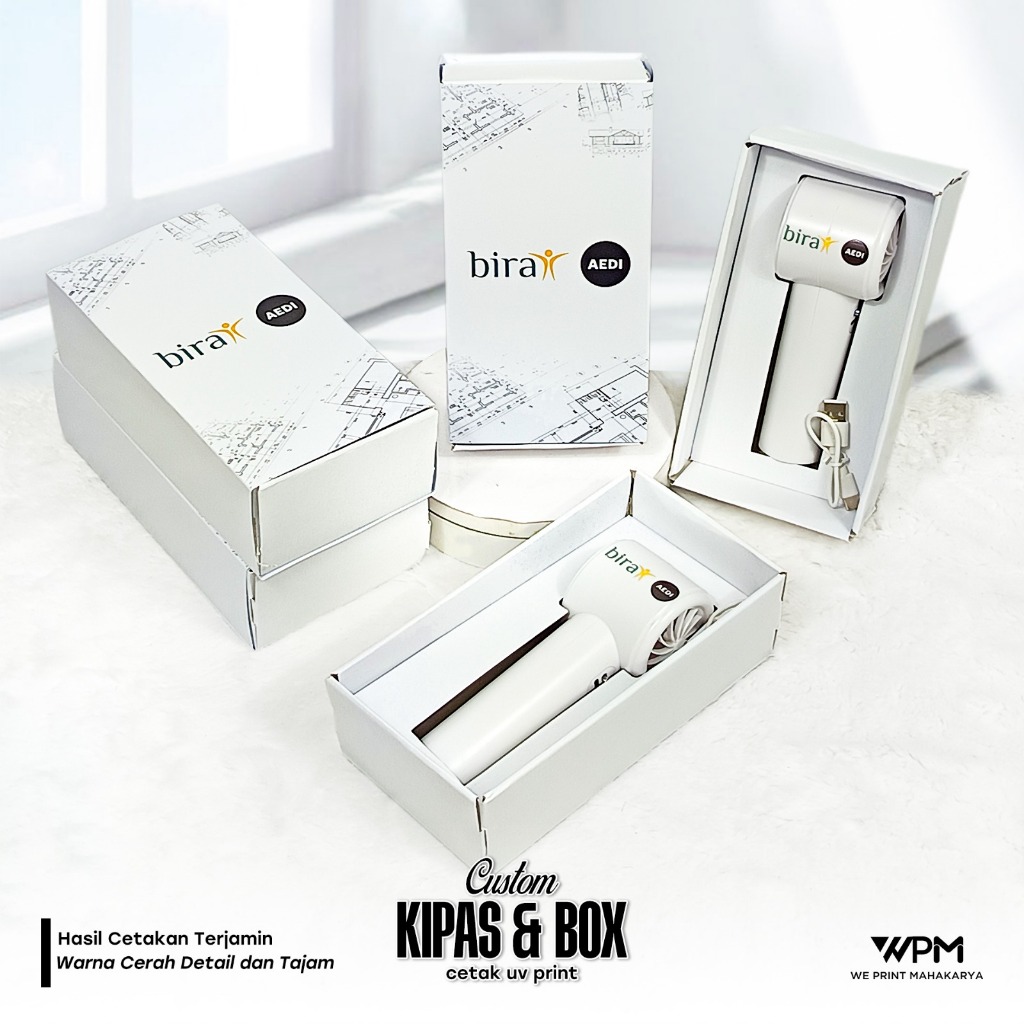 CUSTOM SOUVENIR KIPAS PORTABLE / SOUVENIR CUSTOM / PAKET KIPAS PORTABLE CUSTOM