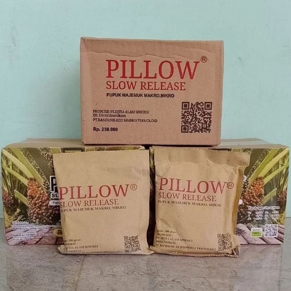 Pillow Slow Release Original 100% Pupuk Organik Makro Mikro untuk tanaman sawit