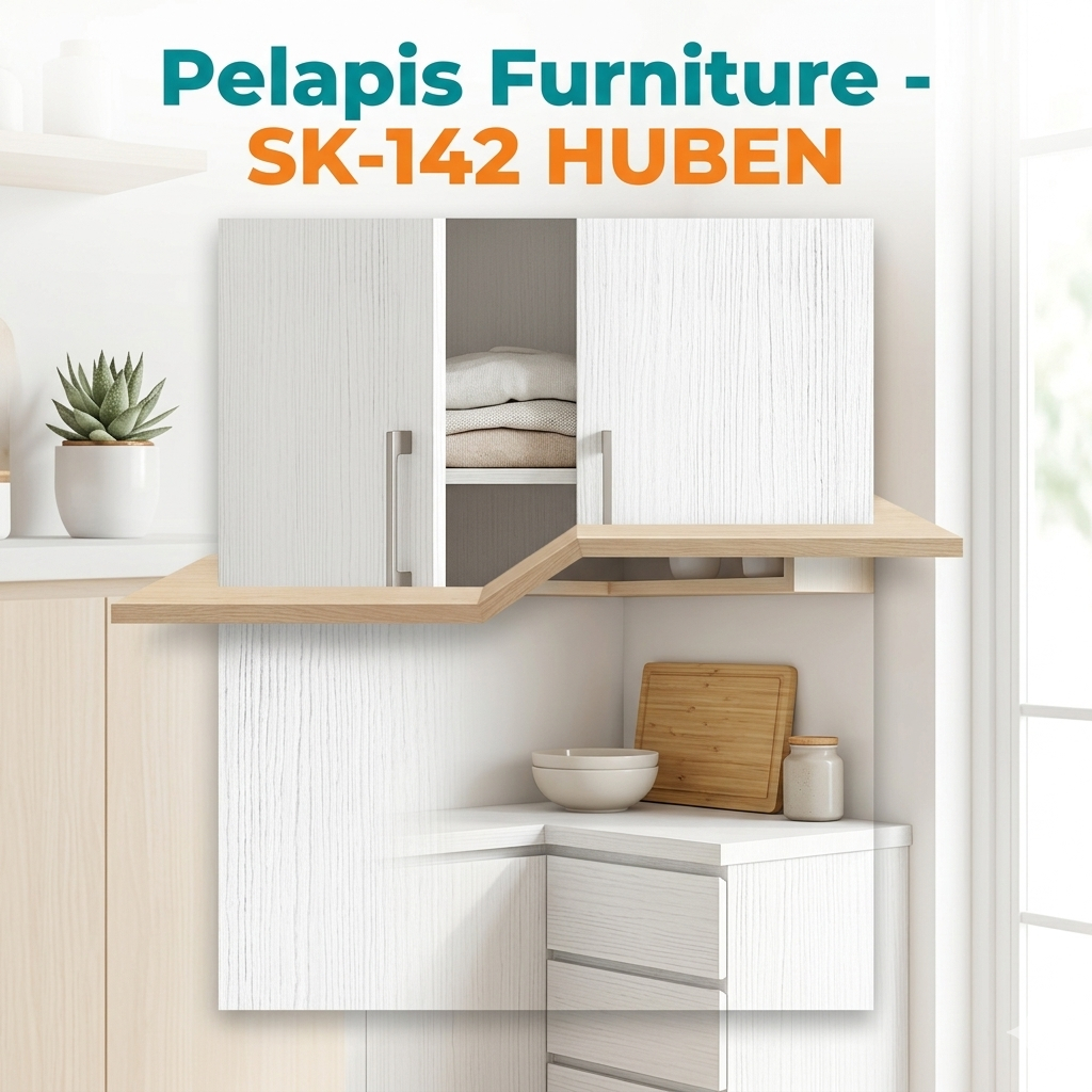 Taco Sheet / Huben Sheet SK-142 / Deco Sheet Pelapis Furniture Lemari Meja Per Meter (Motif Kayu & P