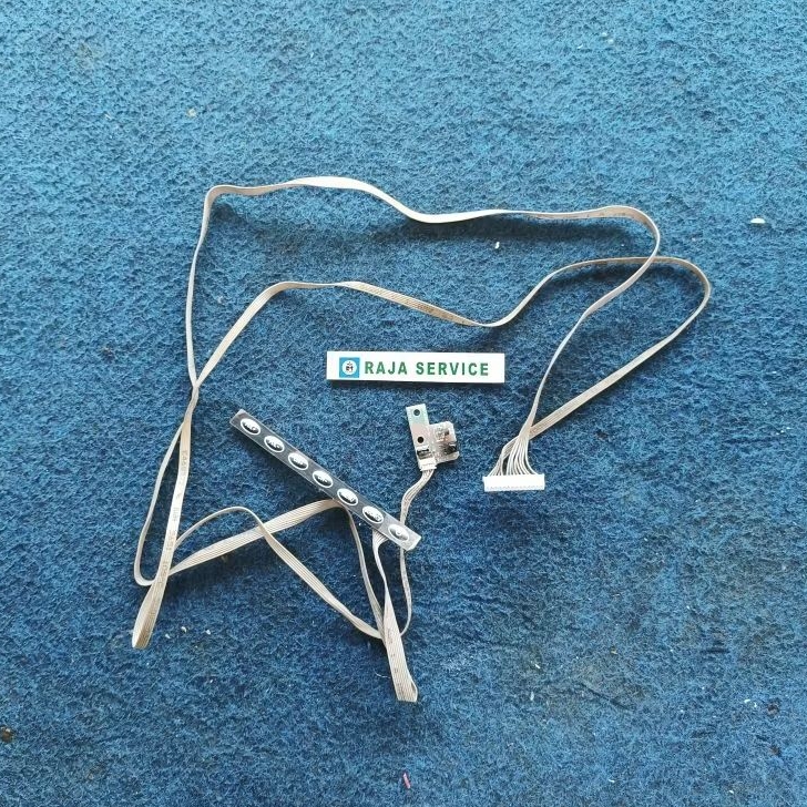 ir remote tv polytron PLD 43TS865 sensor remot tombol manual