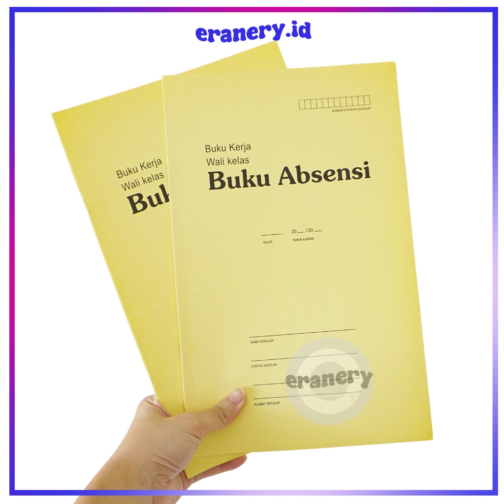 BUKU ABSEN JUMBO / BUKU ABSEN BESAR / BUKU ABSEN SEKOLAH LENGKAP