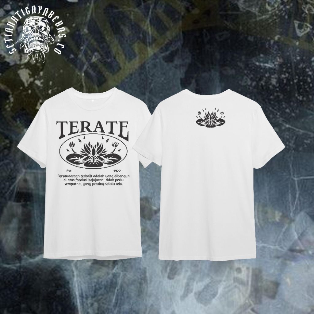 KAOS PSHT COUPLE VIRAL//KAOS KEMBANG TERATE//KAOS PSHT 24S PREMIUM