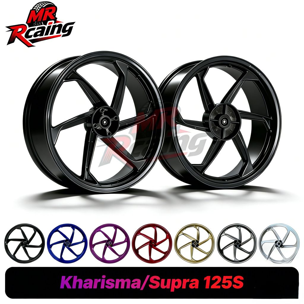 ENKEI SP 688 Velg Racing Karisma/Supra125D Hitam/Putih