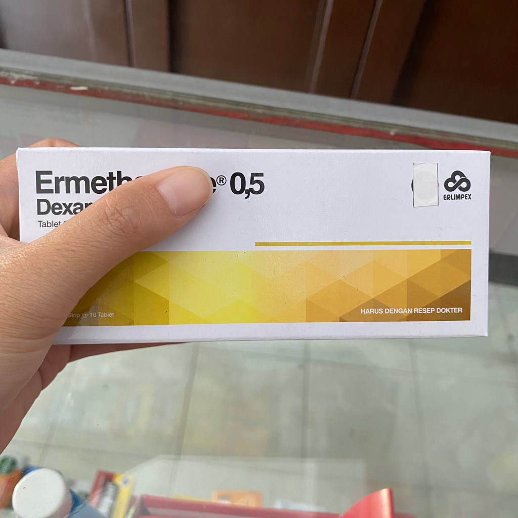 Obat Radang Erme 0,5 mg 0,75 mg Tablet Erlimpex Per Box 10 Lembar