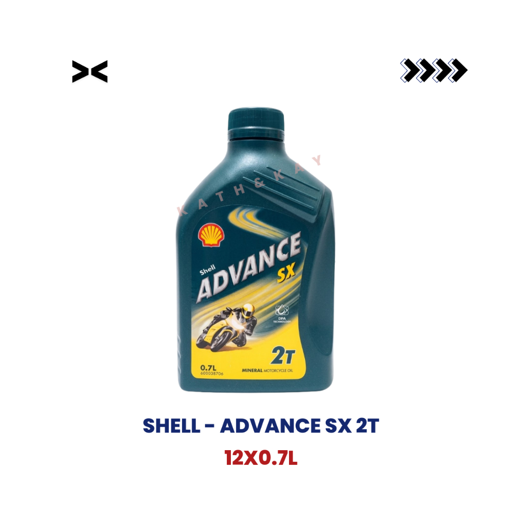 Shell Advance SX2 0.7L Oli Samping 2T – Oli 2 Tak Mineral Premium DPA – 2 tak