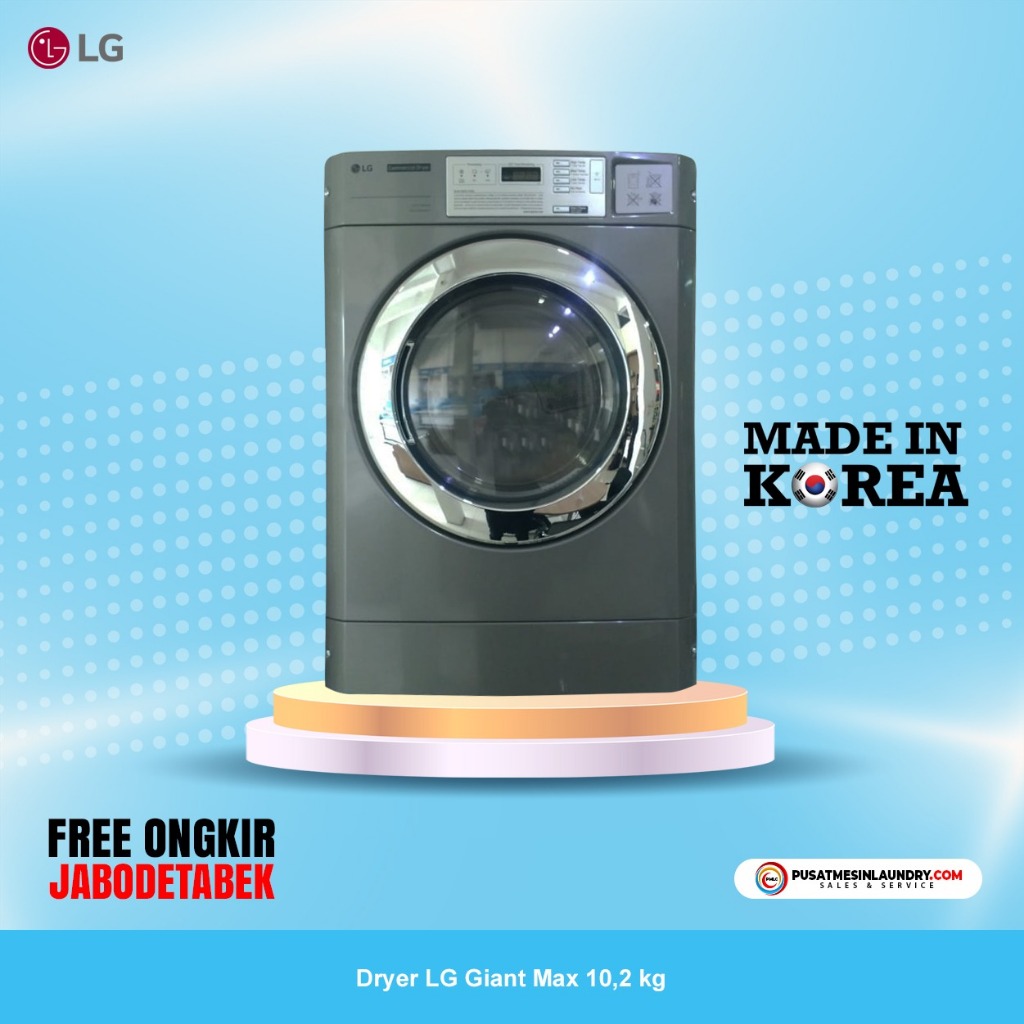 Dryer LG Giant Max Tipe Electric, Mesin Pengering LG Giant Max Full Listrik