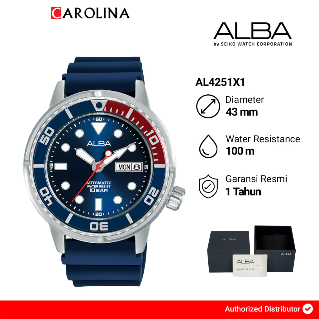Jam Tangan ALBA AL4251X1 Pria