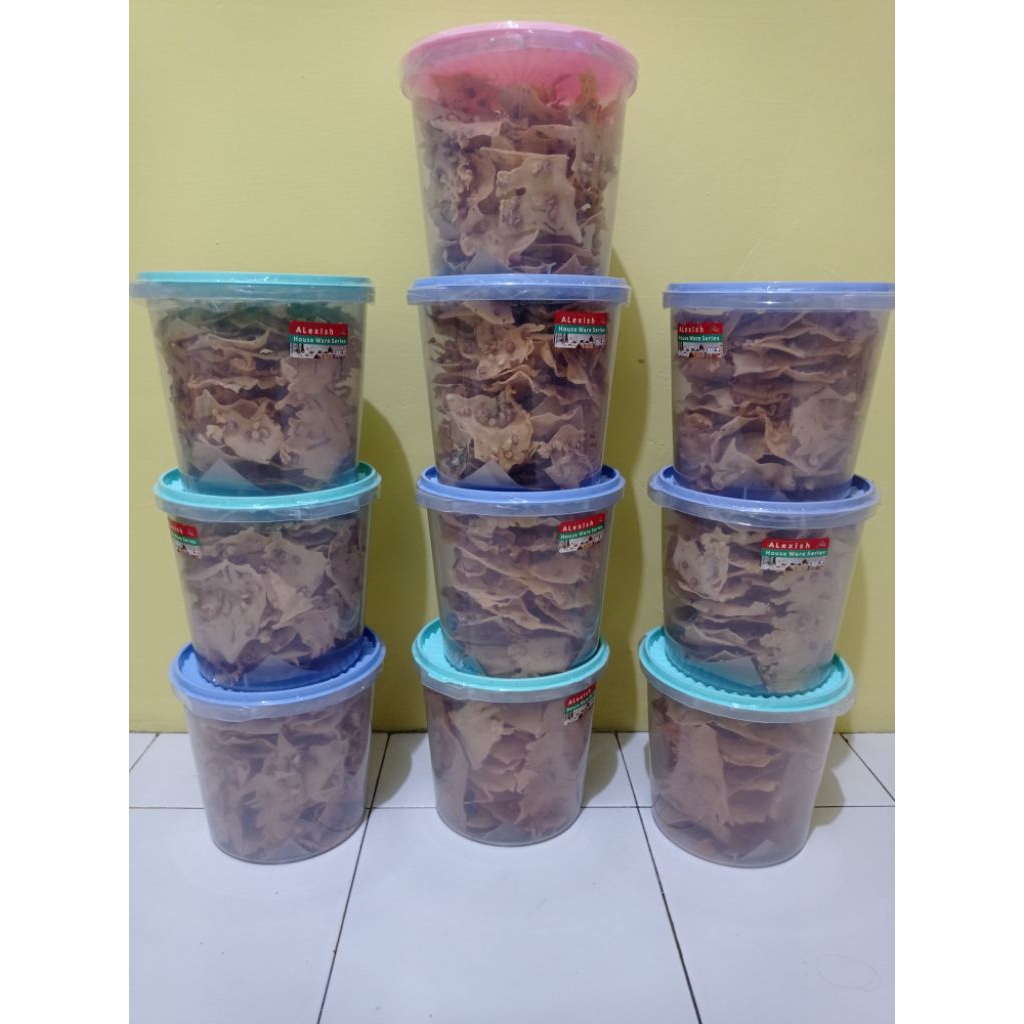 Peyek kacang, peyek rebon