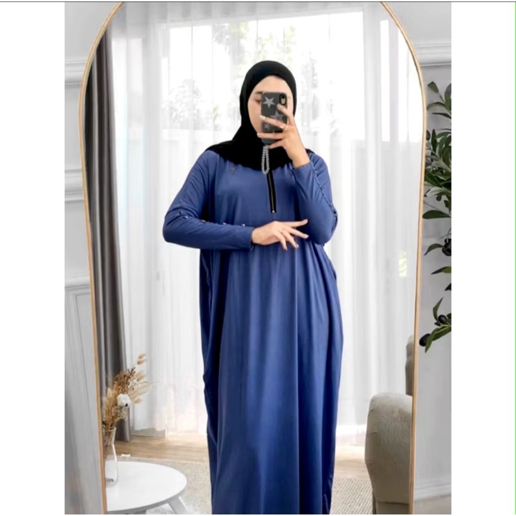 Abaya Inara // Inara Enchante // Gamis Inara Combed // Inara Maxy