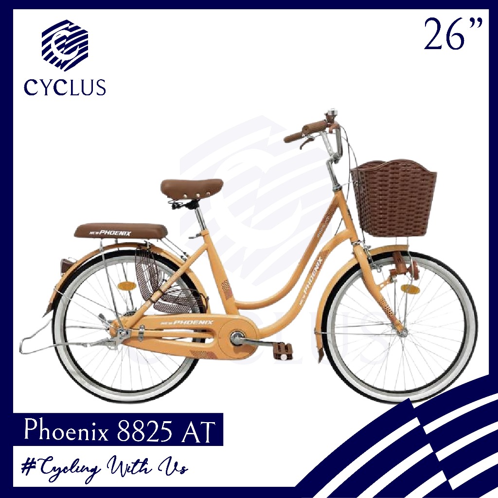 Sepeda Keranjang CTB Citybike Phoenix 8825 AT 26 Inch Anak Dewasa Sepeda Phoenix Single Speed NEW