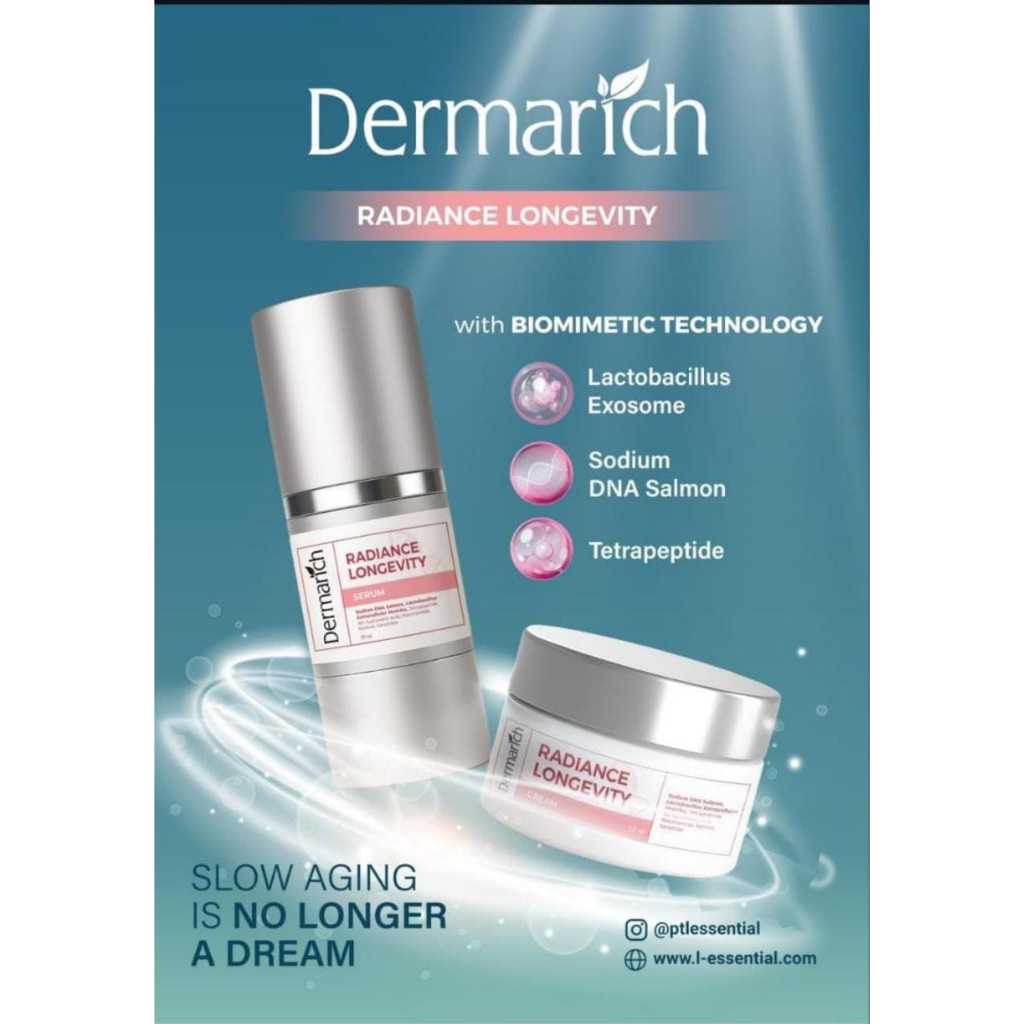 cream dermarich radiance longevity