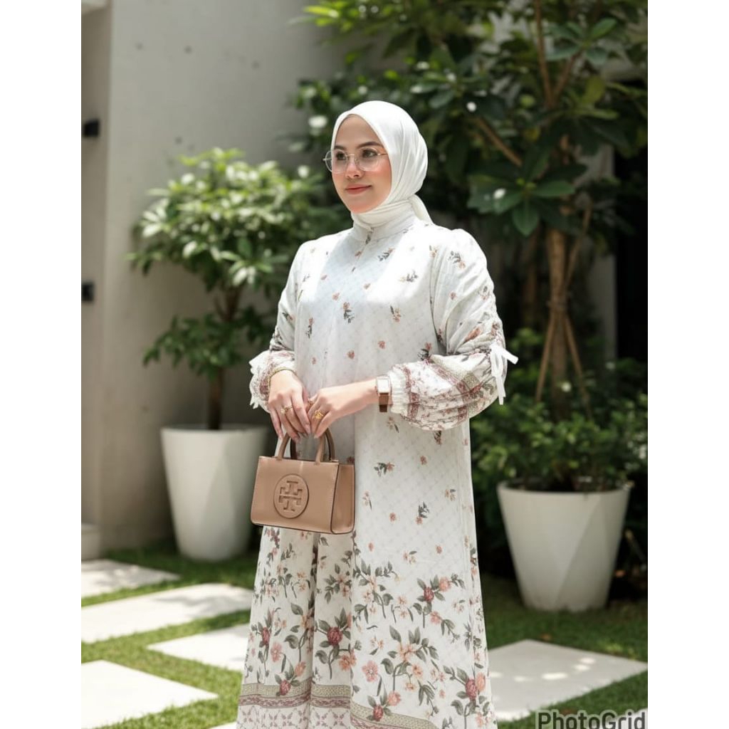 Amna set gamis Melayu