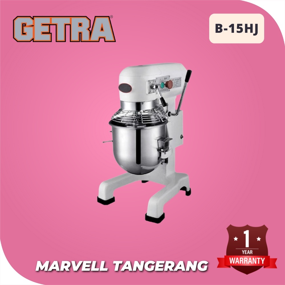 GETRA B 15HJ PLANETARY MIXER 15 LITER MIXER ADONAN KUE ROTI