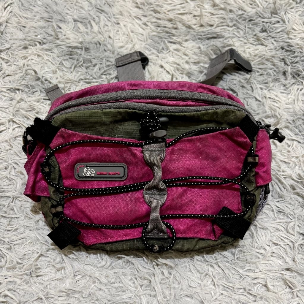 Tas Pinggang Kolon Sport - Merah Muda