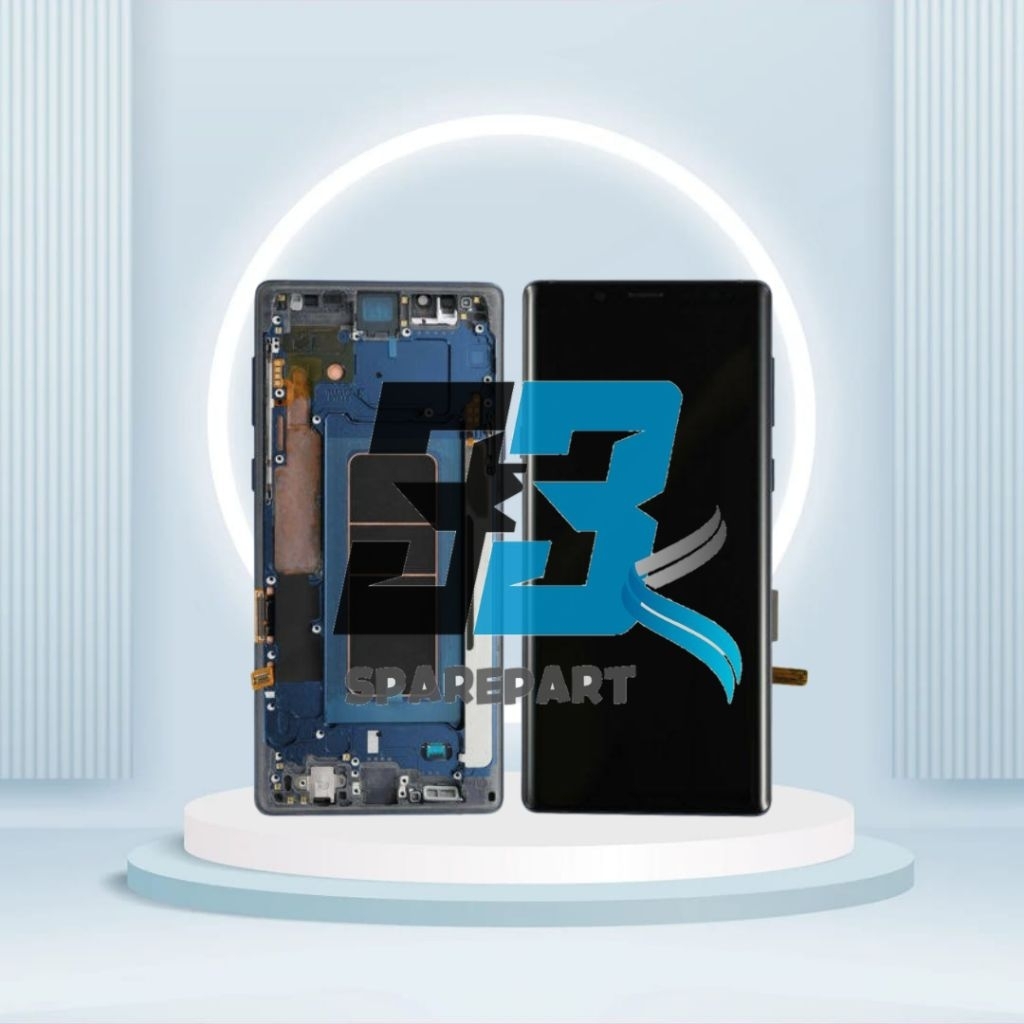 LCD FULLSET SAMSUNG NOTE 9 + FRAME ORIGINAL