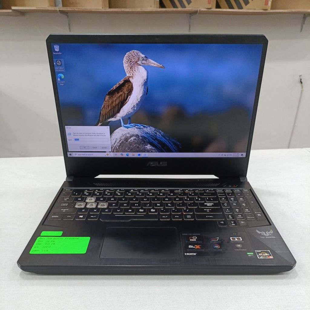 Laptop Asus TUF Gaming FX505DD Ryzen 5 3550H ram 24gb/512gb SSD (Second)