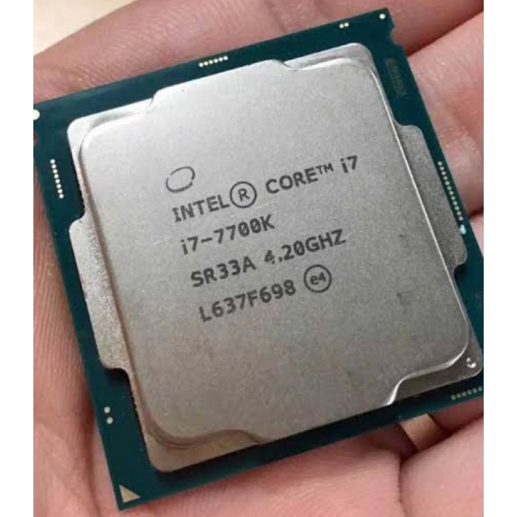Core i7 7700K Kabylake 4.5GHz Soket 1151 7th Gen Intel Processor