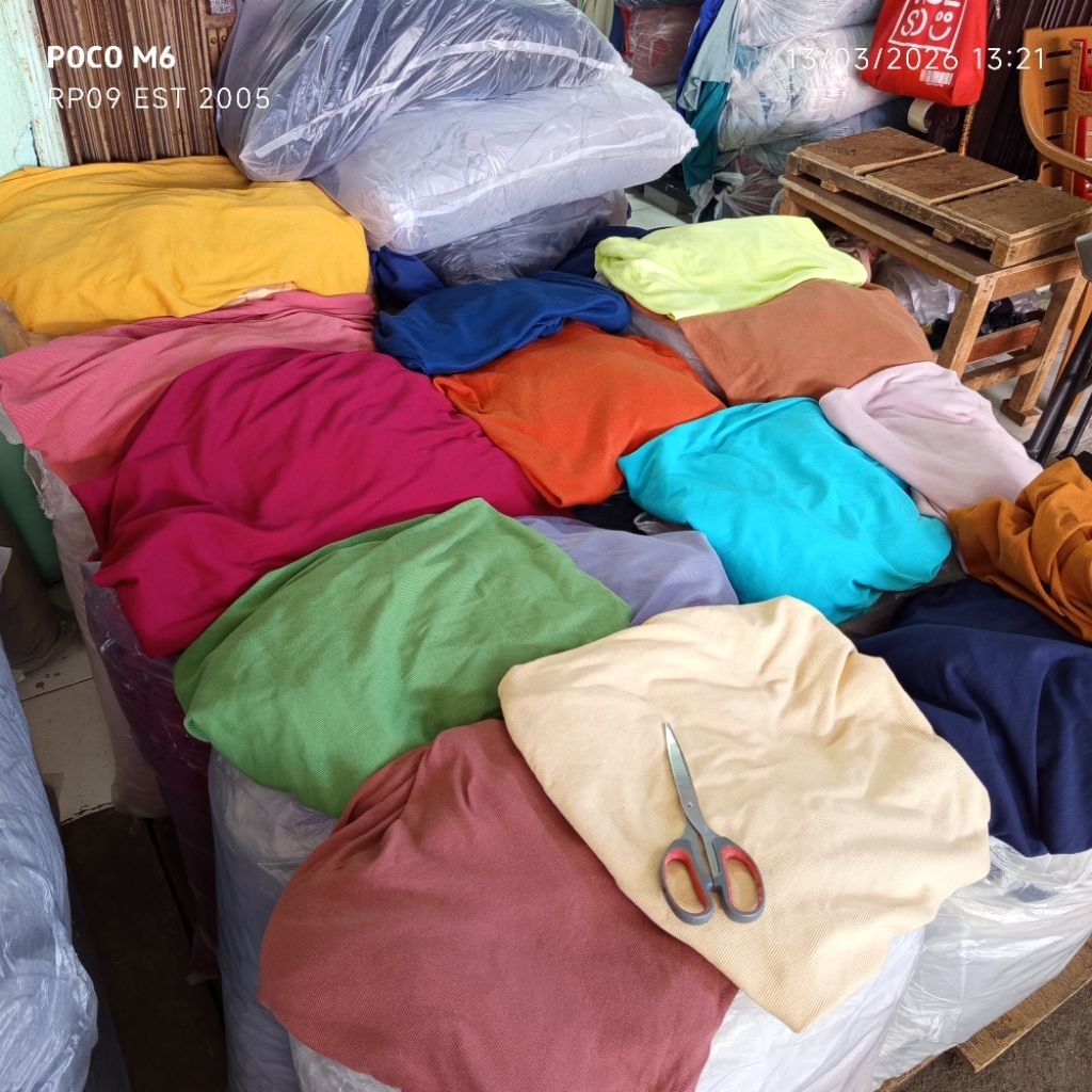 HARGA/0,5 M | BAHAN KAOS RIB KNIT | KAIN KAUS RIP | KAIN RIB KAOS KATUN | KAIN KAOS RIB KNIT PREMIUM