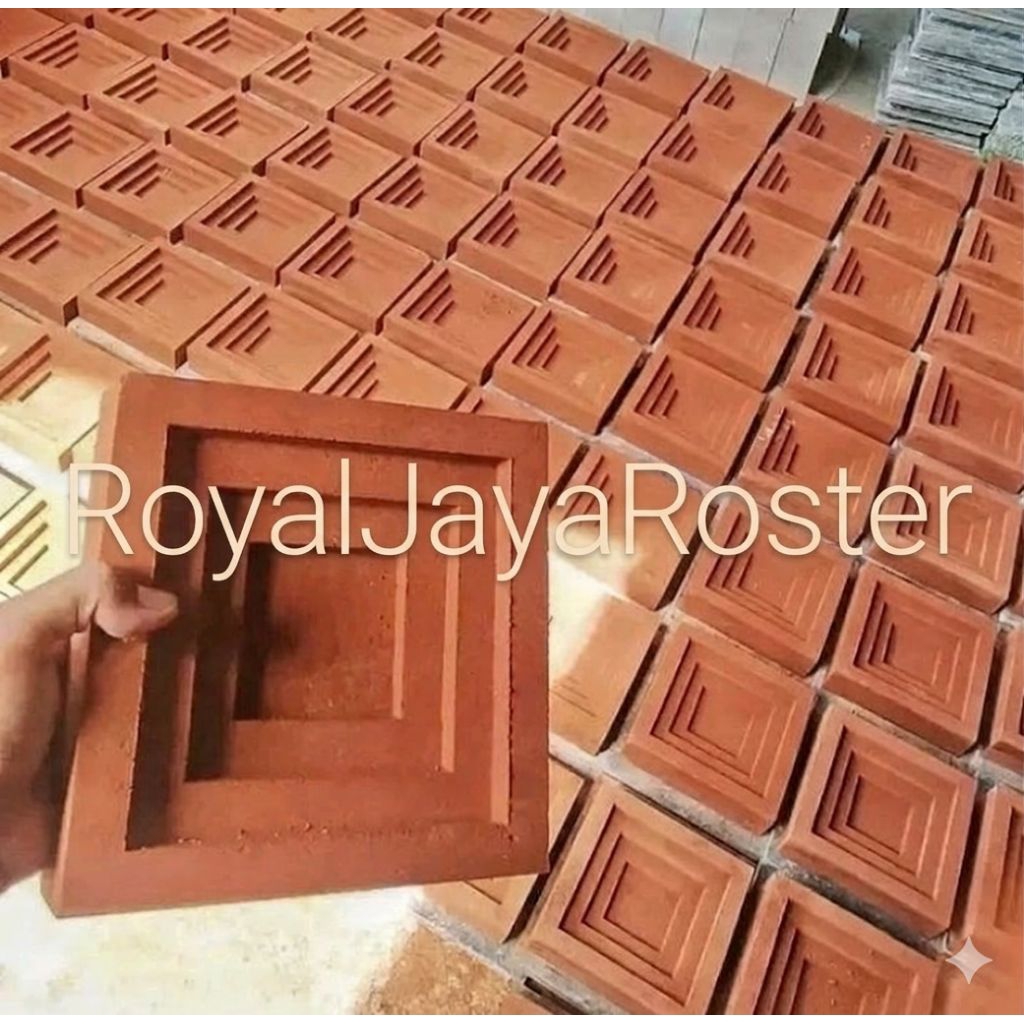 ROSTER TEMPEL/ROSTER BETON TEMPELAN/ORNAMEN DINDING