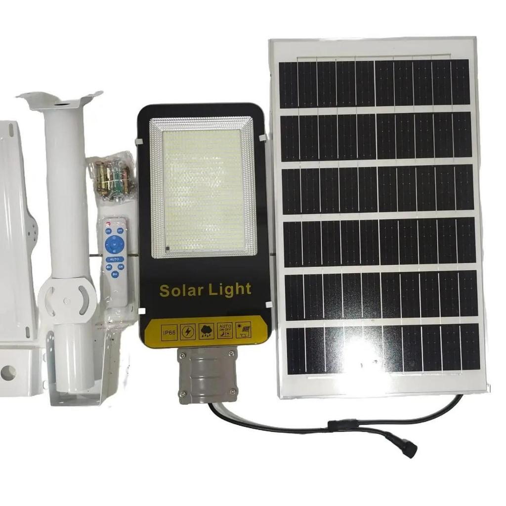 LAMPU JALAN SOLAR PJU 300W / PJU LED PANEL SURYA 300W / LAMPU SOLAR 300W Putih