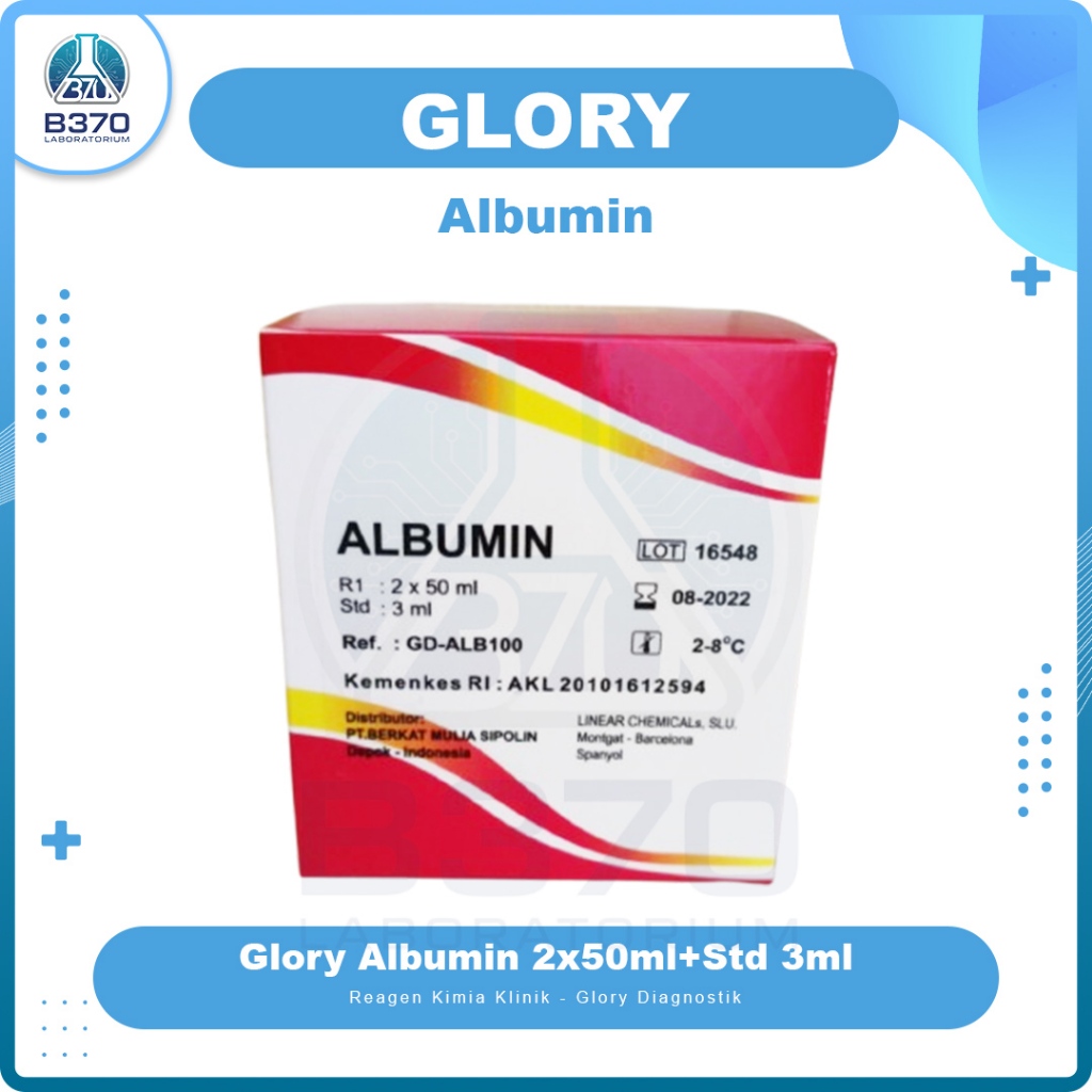 Glory Diagnostics Reagen Albumin 2x50ml | 2x100ml | 4x100ml