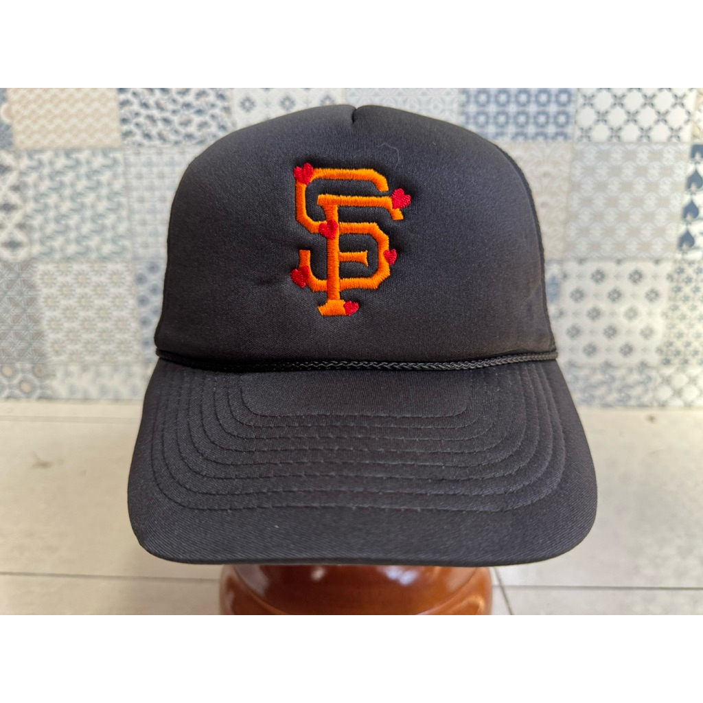 Topi Second Brand Branded Trucker Tali Kapal SF San Fransisco By Nissun Cap Original