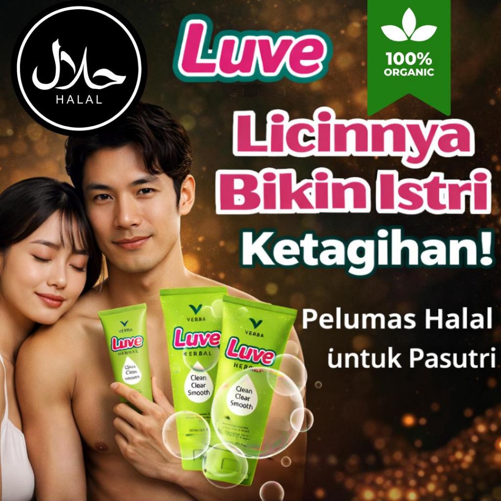 Lubricant Gel Waterbased Aman & Nyaman Pelumas Pria Pelumas Wanita Asli Halal Bersertifikat BPOM