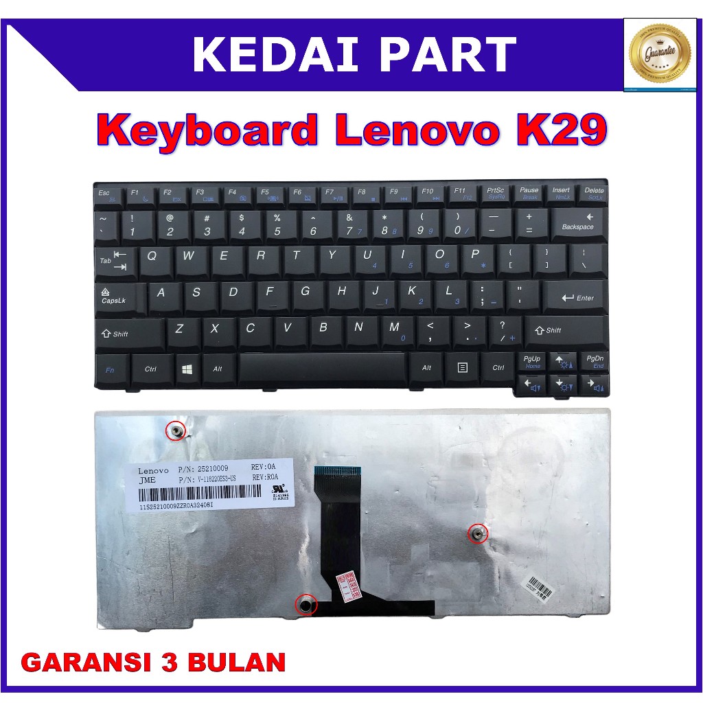 Keyboard Lenovo K29 K29A K29L E29