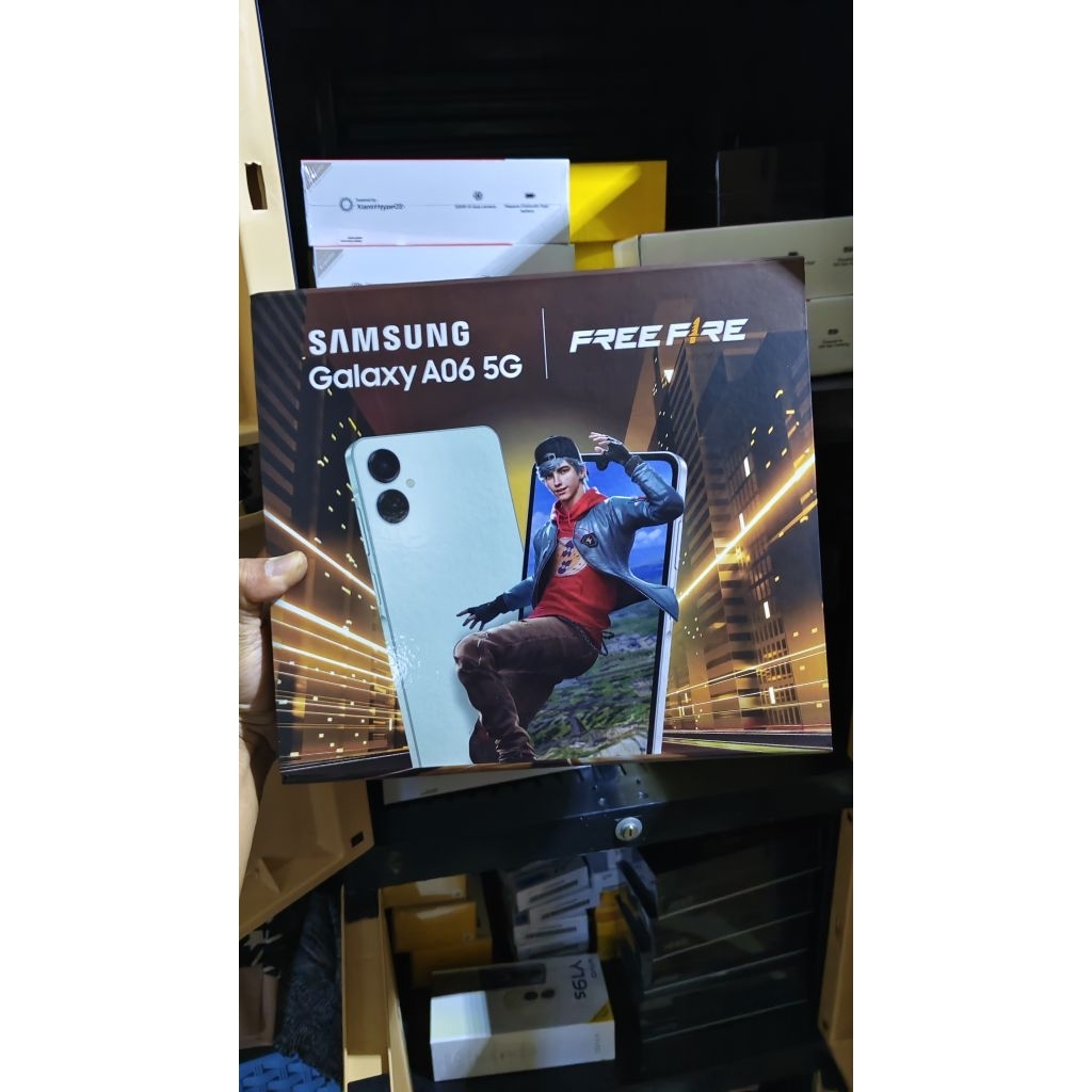 samsung a06 5g box besar game box 6/128 new resmi segel