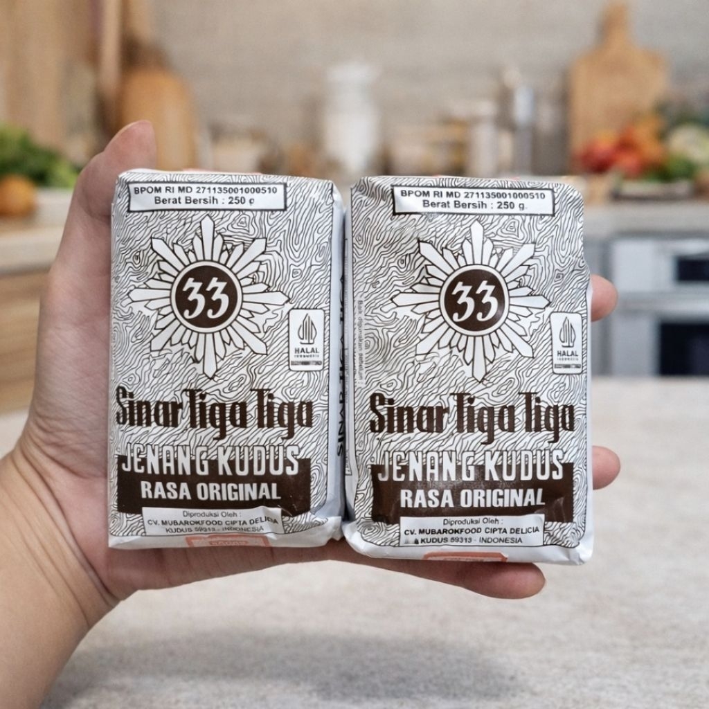 Jenang Kudus Sinar 33 Mubarok 250gr Original BPOM | Oleh-Oleh Khas Kudus