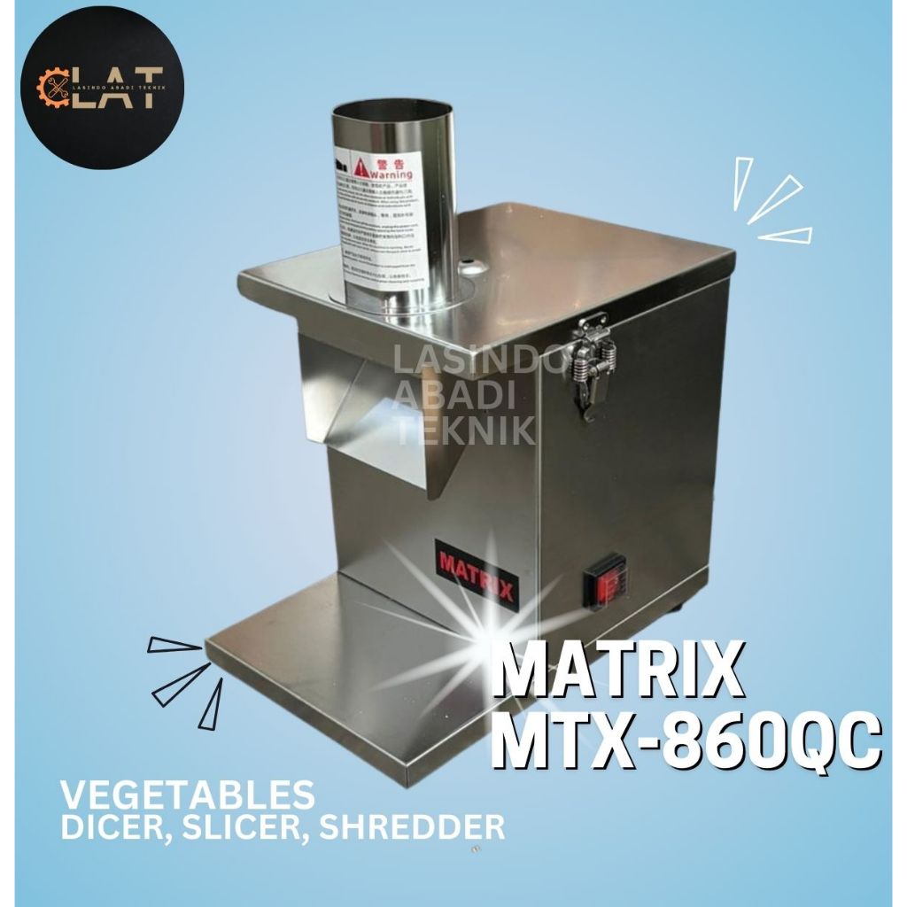 Mesin potong kentang MATRIX MTX-890QC MTX-860QC Mesin Potong Kubus Electric Mesin Pemotong Elektrik 
