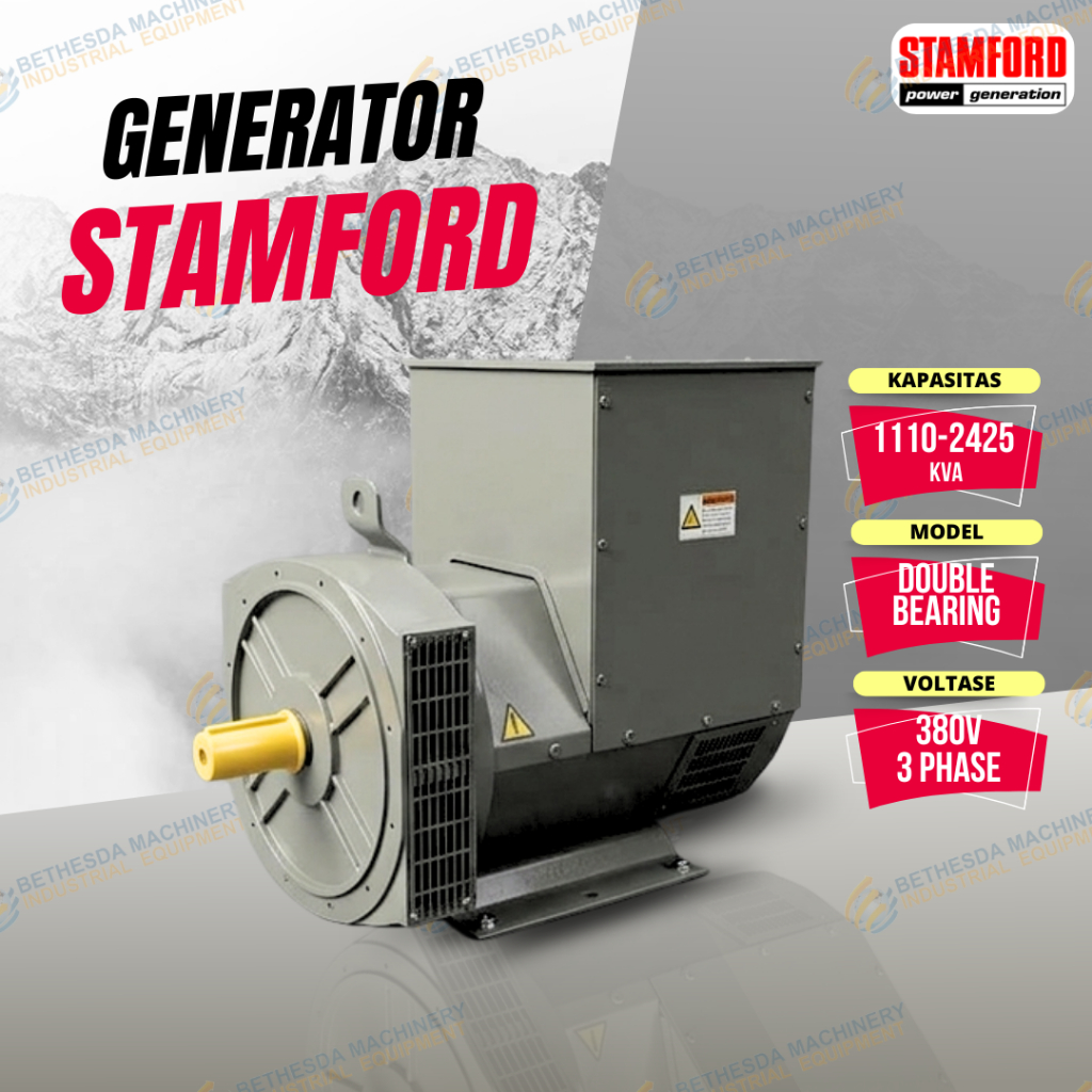 Generator Stamford 2020 KVA Alternator 2.135 kva 2250kva 2425 kva Dobel Bering