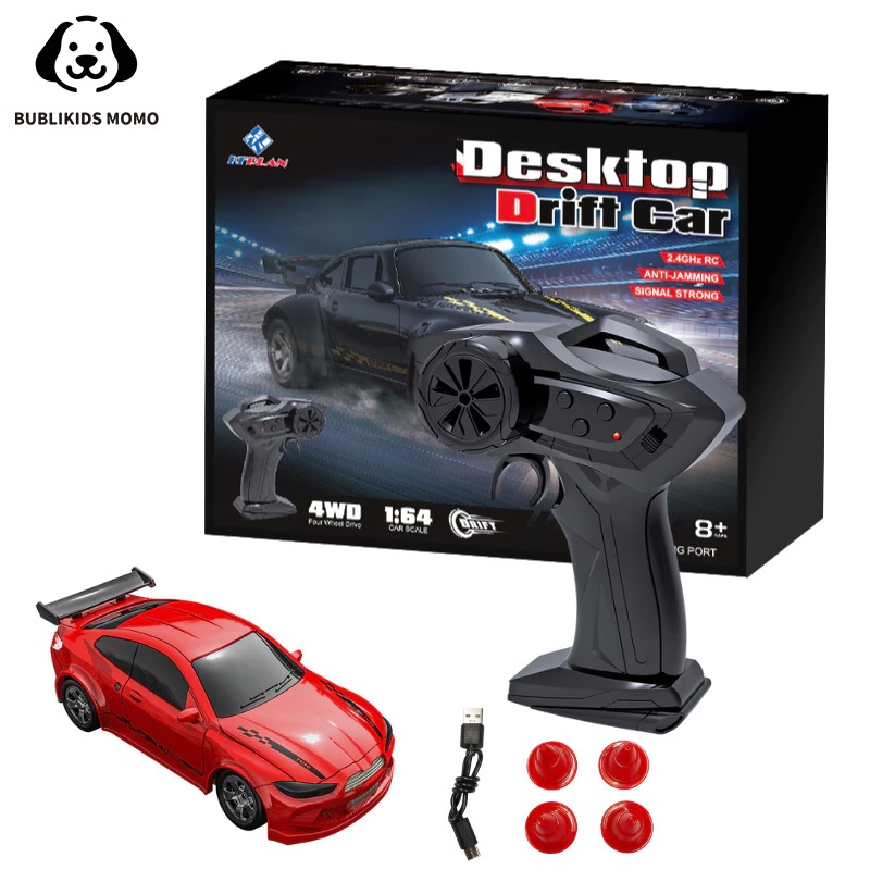 BUBLIKIDS MOMO Mobil RC Racing – Kontrol Jarak Jauh, Cepat dan Stabil