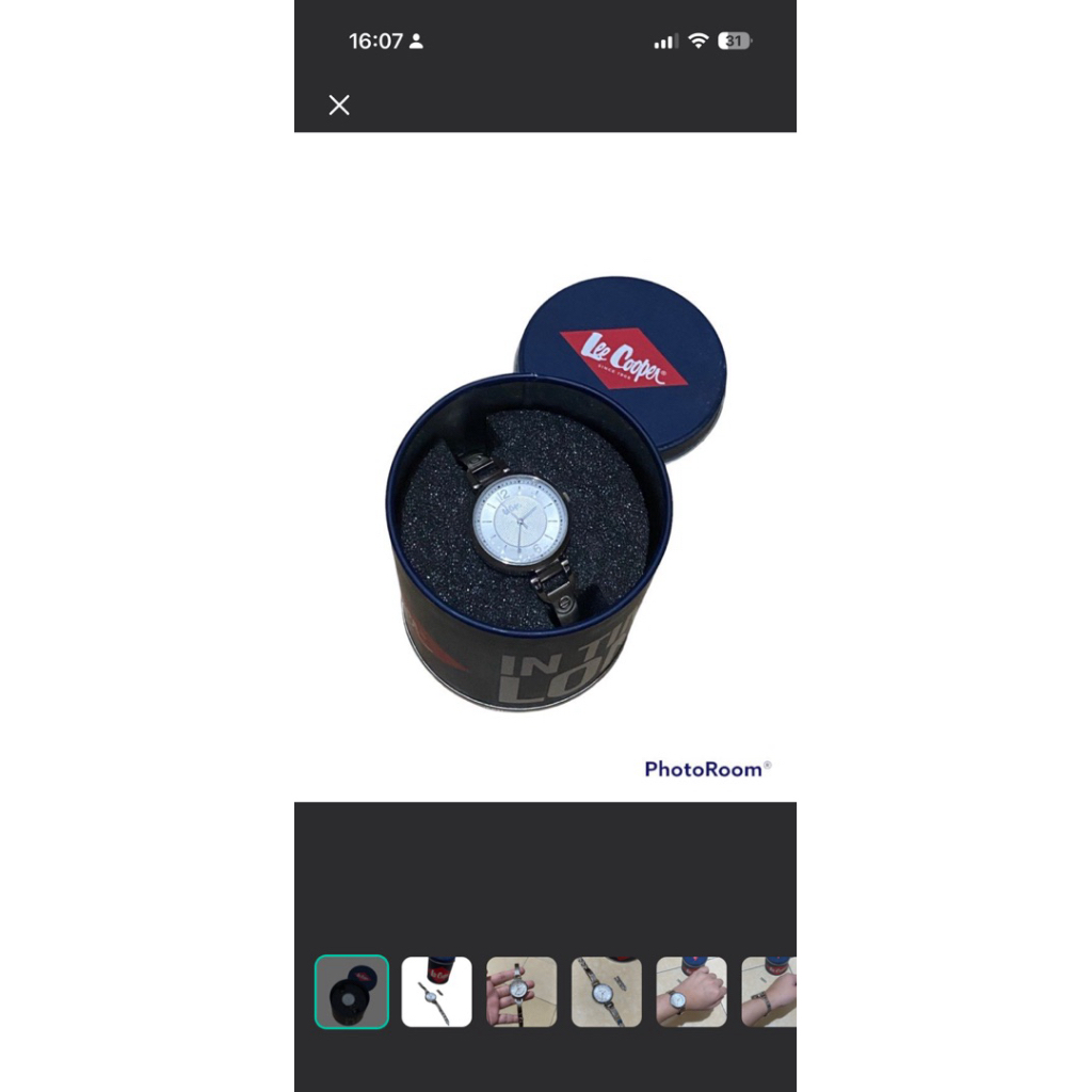 preloved jam tangan lee cooper wanita