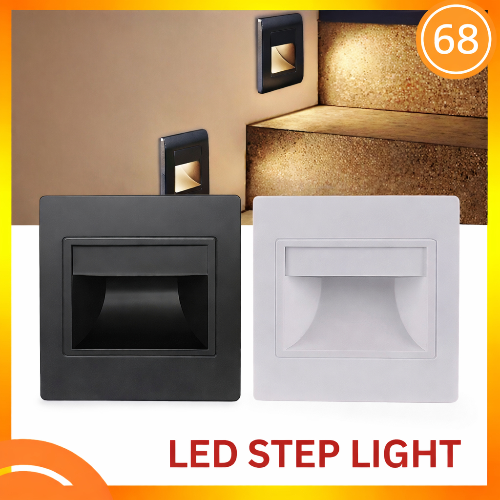 [COD] Lampu Tangga LED Tembok Anak Tangga Dinding Step Light Inbow Tanam Wall Lamp LED Step Light