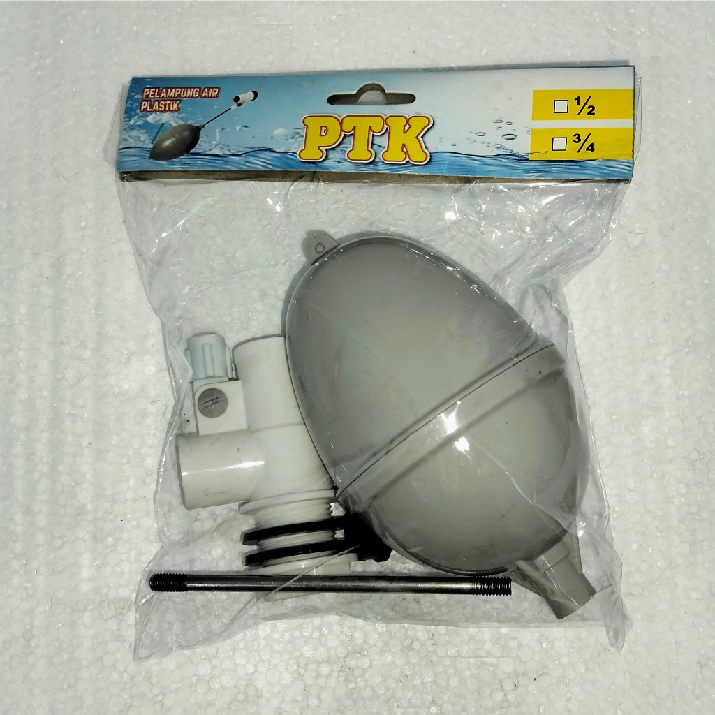 Kran Pelampung Otomatis 1/2 Inch PTK Kran Pelampung Bola Pelampung Toren