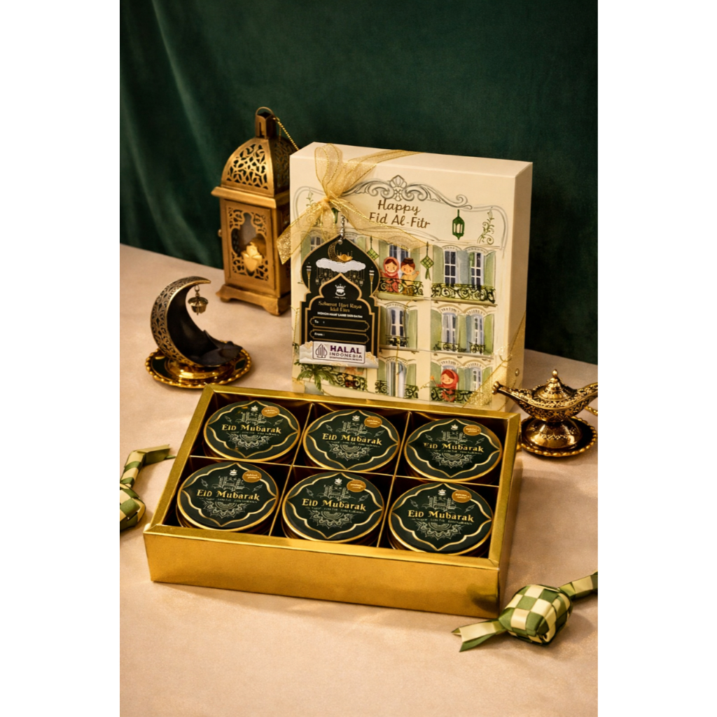 Hampers Lebaran Idul Fitri Eid Mubarak Ramadhan Kue Kering Cookies by Miss Ogura